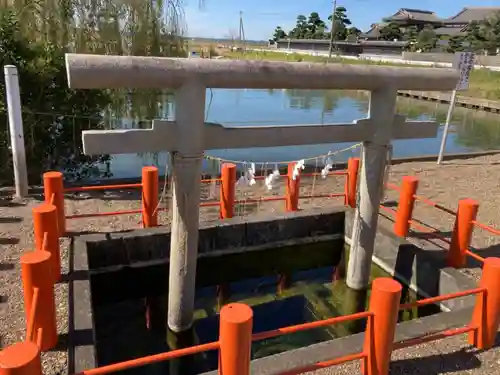 息栖神社の鳥居