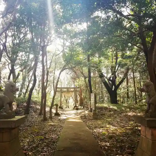 稲荷神社の鳥居