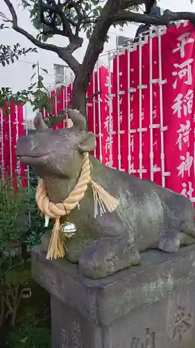 平河天満宮の狛犬