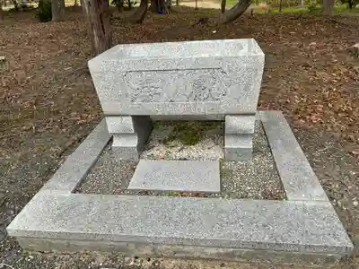 中小屋神社の手水舎