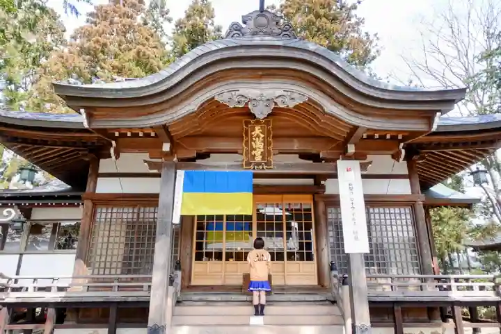 飛驒天満宮の本殿・本堂