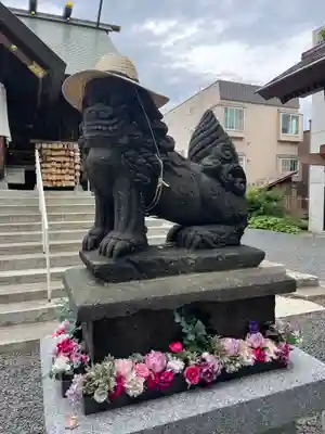 札幌諏訪神社の狛犬