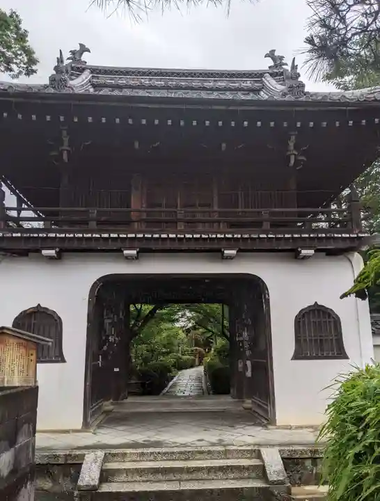元慶寺の山門・神門