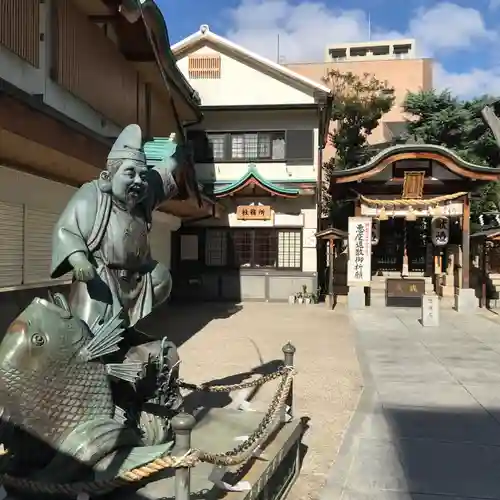 布施戎神社の像