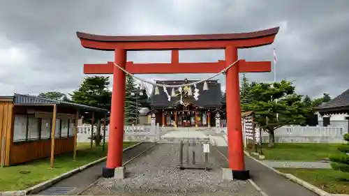 美瑛神社の鳥居