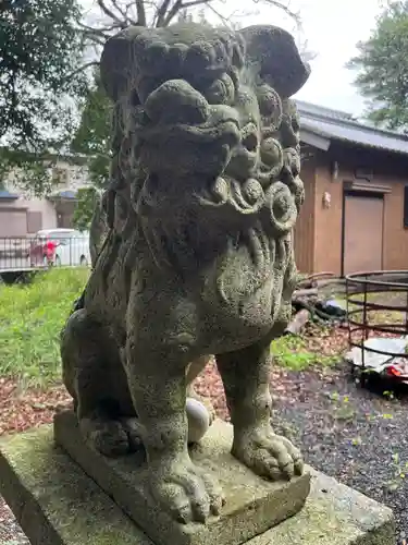 加和良神社の狛犬