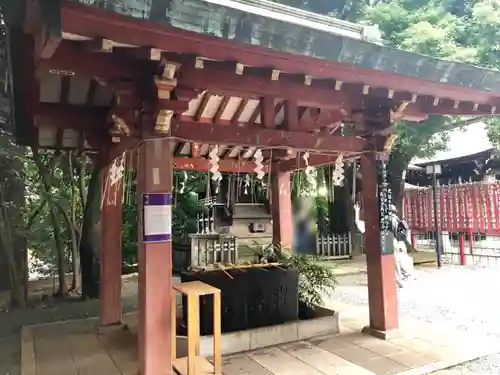 金王八幡宮の手水舎