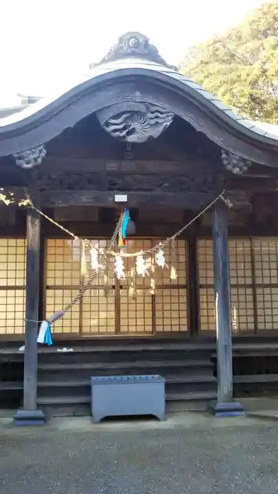米本神社の本殿・本堂