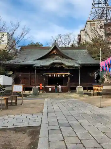 四柱神社の本殿