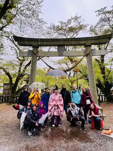 天鷹神社の鳥居