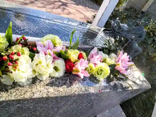 諏訪神社の手水舎