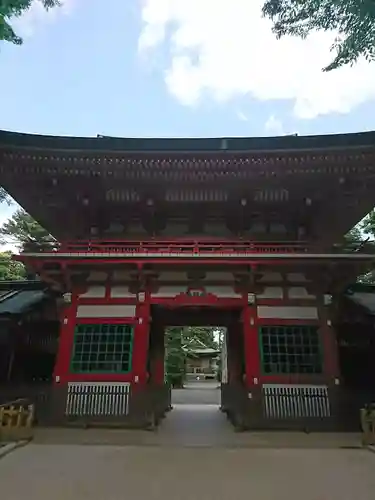 井草八幡宮の山門・神門