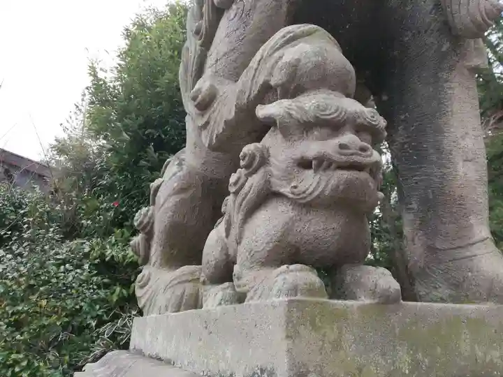 神炊館神社 ⁂奥州須賀川総鎮守⁂の狛犬