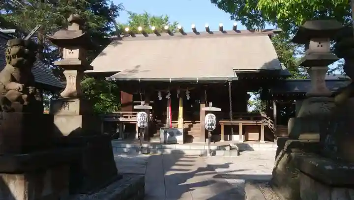 寒川神社の本殿・本堂