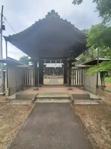 大我井神社の山門・神門