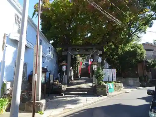 中村八幡宮の鳥居