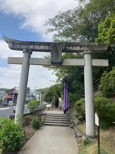 足利織姫神社の鳥居