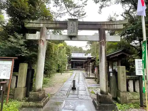 忍　諏訪神社・東照宮　の鳥居