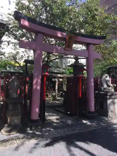 柳森神社の鳥居