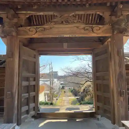 横浜　西方寺の山門・神門
