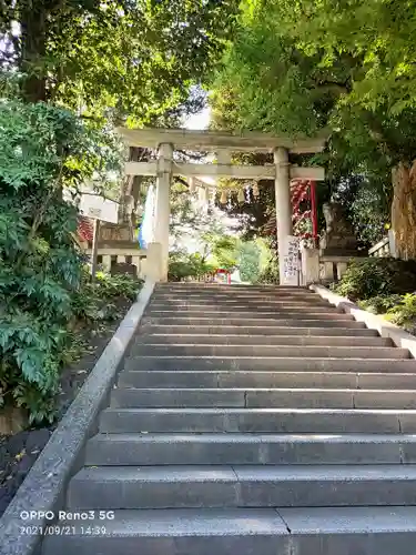 居木神社の鳥居