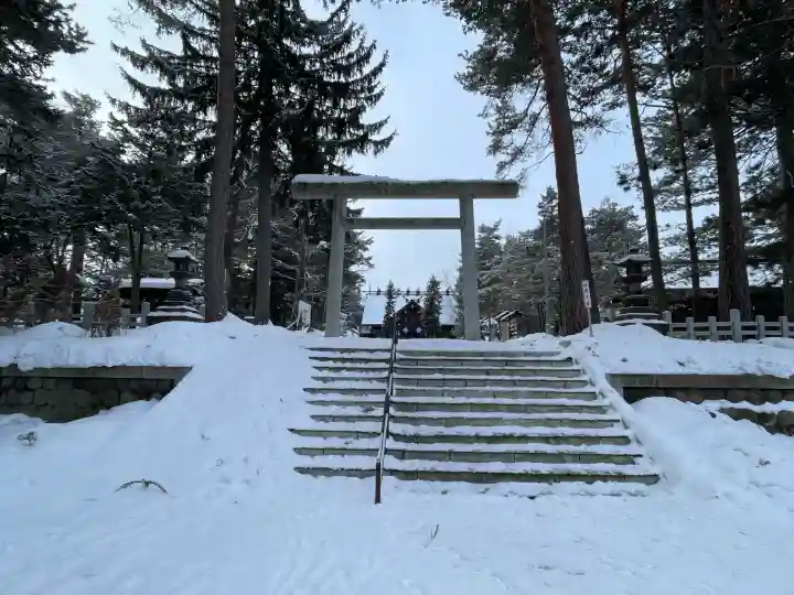 上川神社の鳥居