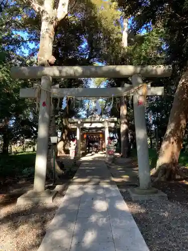 息栖神社の鳥居