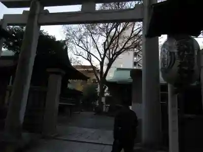 鐵砲洲稲荷神社の鳥居