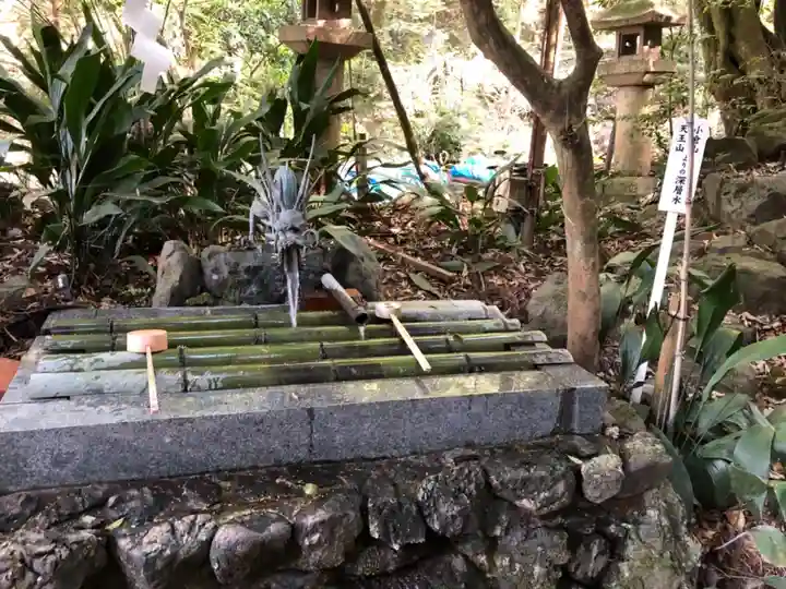 小倉神社の手水舎