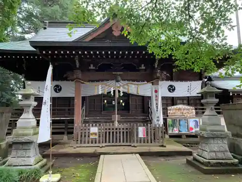 沓掛香取神社の本殿・本堂