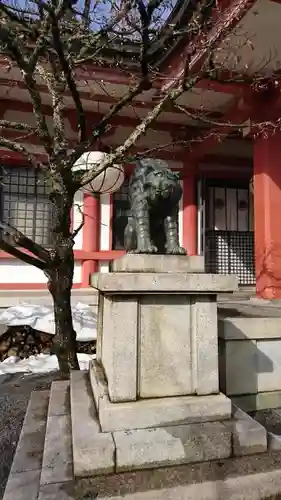 鞍馬寺の狛犬