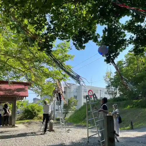 釧路一之宮 厳島神社のお祭り