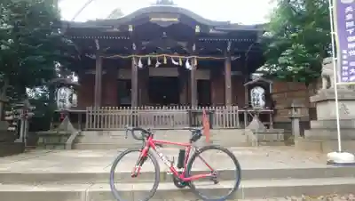 中目黒八幡神社の本殿・本堂