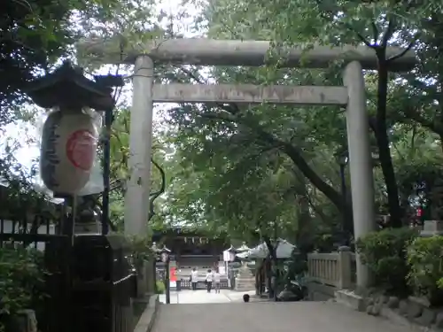 五條天神社の鳥居