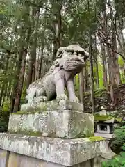 戸隠神社宝光社の狛犬