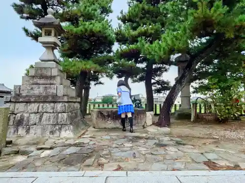 素盞烏社（桴場）の手水舎