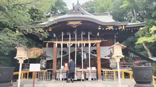 鎮守氷川神社の本殿