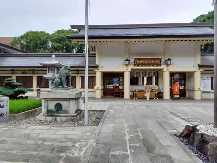 愛知縣護國神社の本殿・本堂