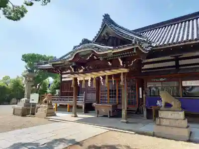 百舌鳥八幡宮の本殿・本堂