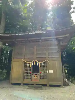 須山浅間神社の本殿・本堂