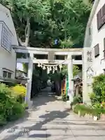 戸越八幡神社の鳥居