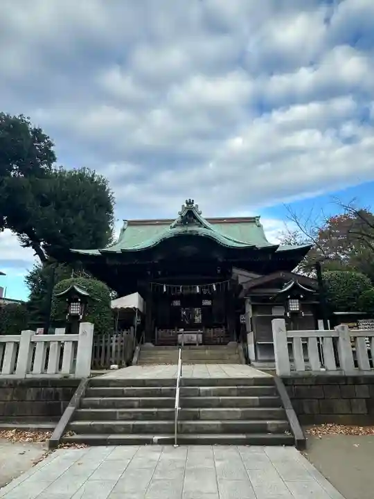 桐ヶ谷氷川神社の本殿・本堂