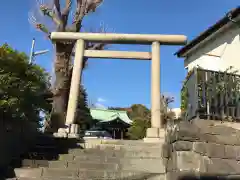 小日向神社の鳥居