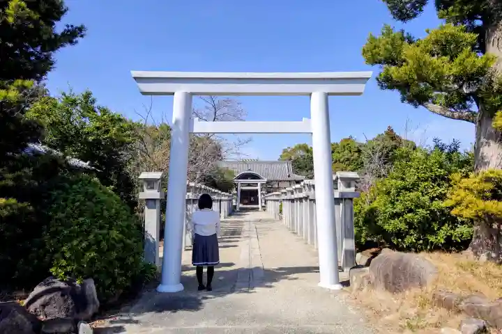 比佐豆知神社の鳥居