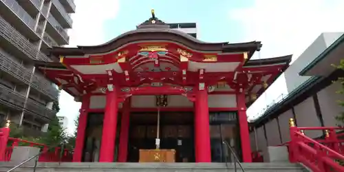 成子天神社の本殿・本堂