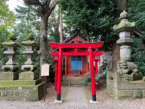 岩槻久伊豆神社の末社・摂社