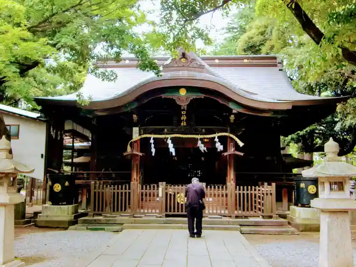 川口神社の本殿・本堂