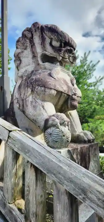 盛岡八幡宮の狛犬
