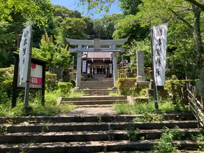 衣笠神社の鳥居