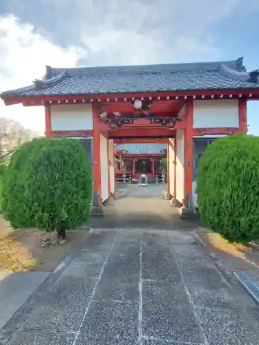 天洲寺の山門・神門